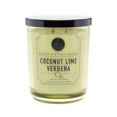 coconut lime verbena candle