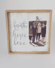 Faith Hope Love Sign